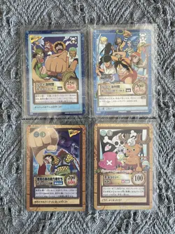 1999 - 2001 One Piece Hyper Battle Promo Not For Sale Luffy Chopper S-T1 C-J09 - Image 1