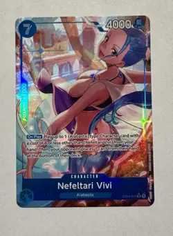 One Piece EB04-025 Nefertiti Vivi Alt Art NM The Azure Sea’s Seven NM - Image 1