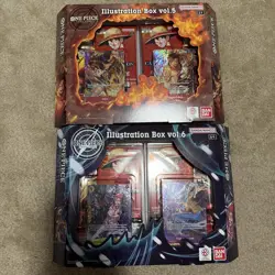 One Piece Illustration Boxes Vol 5 and Vol 6 Set Of 2 Sealed PRB-02 OP-13 - Image 1