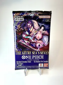 One Piece TCG: The Azure Sea's Seven Booster Packs OP-14 English Set - Image 1