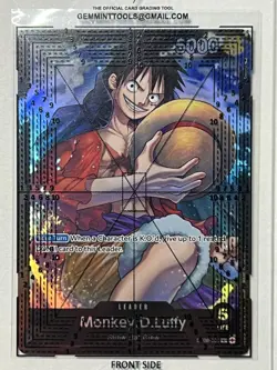 Monkey D. Luffy - ST08-001 Leader Foil - Starter Deck 8 - One Piece NM - Image 3