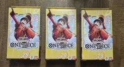 Lot Of 3 - One Piece Egghead ENGLISH Starter Deck ST29 SEALED NEW 📈📈📈 - Image 1