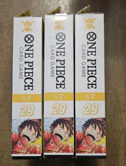Lot Of 3 - One Piece Egghead ENGLISH Starter Deck ST29 SEALED NEW 📈📈📈 - Image 2