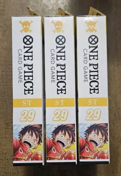 Lot Of 3 - One Piece Egghead ENGLISH Starter Deck ST29 SEALED NEW 📈📈📈 - Image 4