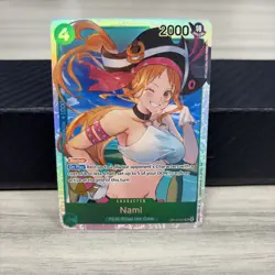 Nami OP14-031 (SR) The Azure Sea’s Seven One Piece TCG English Super Rare - Image 1