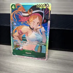Nami OP14-031 (SR) The Azure Sea’s Seven One Piece TCG English Super Rare - Image 3