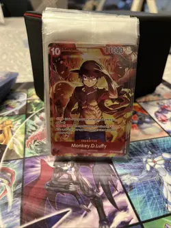 Monkey.D.Luffy (Treasure Booster Set) ST10-006 One Piece Promotion Cards SEALED - Image 1