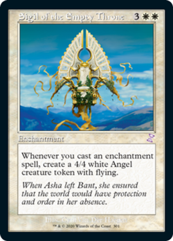 Sigil of the Empty Throne Time Spiral Remastered NM White Special CARD ABUGames - Image 1