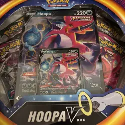 Pokemon TCG Hoopa V 42 Trading Card Box Set 820650809101 - Image 2