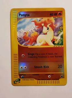 Ponyta 126/165 Reverse Holo Expedition Pokemon Card WoTC - Image 1
