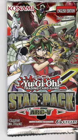 Yu-Gi-Oh! - "Star Pack ARC-V" 3-Card 1st Edition - FACTORY SEALED - (3 c) - Image 1