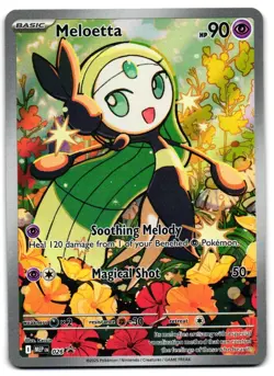 Meloetta 026 - Mega Evolutions Illustration Rare Promo Pokemon TCG - LP Card - Image 1