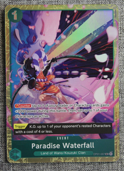Paradise Waterfall (Premium Card Collection -Best Selection Vol. 1-) OP01-057... - Image 1