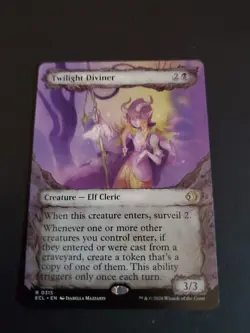 Twilight Diviner (Showcase) Lorwyn Eclipsed ECL MTG NM - Image 1