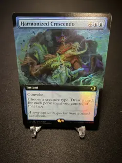 Harmonized Crescendo #408 FOIL Lorwyn Eclipsed MTG NM - Image 1