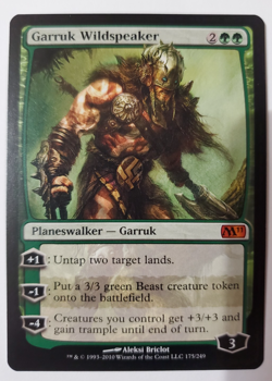 MTG GARRUK WILDSPEAKER Magic 2011 Mythic Rare NM - Image 1