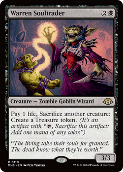 MTG Warren Soultrader #110 FOIL Modern Horizons 3(MH3). - Image 1