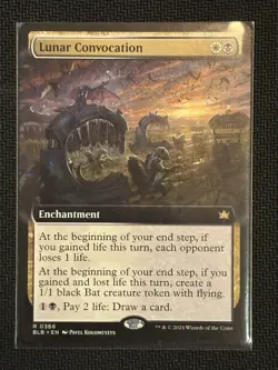 MTG Lunar Convocation (Extended Art) BLB Bloomburrow Regular NM - Image 3