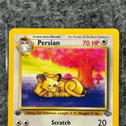 Vintage Pokemon Jungle Persian 42/64 1st Edition NM/Mint Non-holo - Image 3