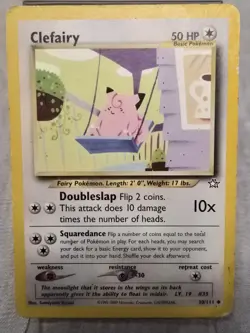 Clefairy Uncommon 30/111 Neo Genesis Pokemon TCG Card 2000 Non Holo - Image 1