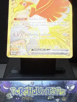 Pokemon Card Ethan's Ho-Oh Ex 239/182 Destined Rivals Gold Hyper Rare NM - Image 3