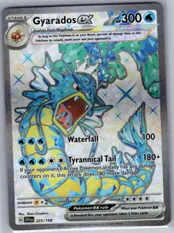 Gyarados ex 225/198 SV01: Scarlet & Violet Base Set - Pokemon Card - NM - Image 1