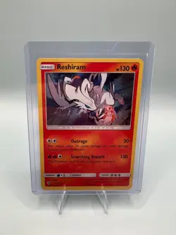 NM Reshiram - 14/73 - Holo Rare Pokemon Shining Legends - Image 1