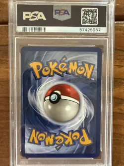 1999 Pokemon Fossil Dragonite 4/62 Holo PSA 7 - Image 2