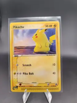 Pokemon Pikachu 72/100 Sandstorm Regular E-Reader LP+/NM - Image 1