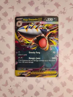 Mega Sharpedo EX 061/094 Holo Me02: Phantasmal Flames Pokemon TCG - Image 1