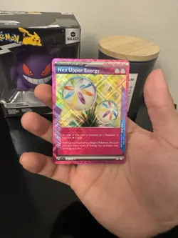 Neo Upper Energy 162/162 Pokemon SV05: Temporal Forces ACE SPEC NM - Image 4