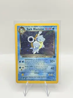 Pokemon TCG Dark Blastoise 3/82 Team Rocket Holo Rare Unlimited - Image 1