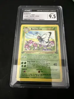 Butterfree 33/64 1st Edition Pokemon Jungle CGC Gem Mint 9.5 - Image 1