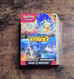 Pokemon Surging Sparks SEALED ETB + Booster Bundle Box - Image 4