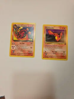 Dark Charmeleon Team Rocket #32/82 Pokemon Uncommon & Charmander 50/82 - Image 2