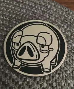 Pokemon Coin Oversized ×1 Lechonk Design From Twilight Masquerade Blister - Image 1