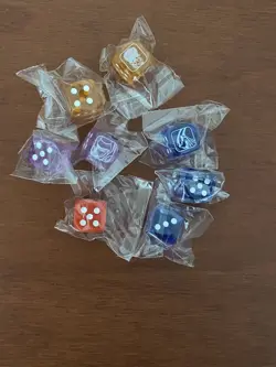 Yu-Gi-Oh! Legendary Duelists Season 3 Dice Set Of 8 - Image 1