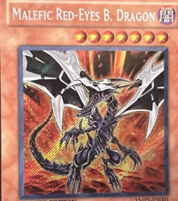 Yu-Gi-Oh TCG Holo Malefic Red-Eyes B. Dragon YMP1-EN001 1st ED - Image 2