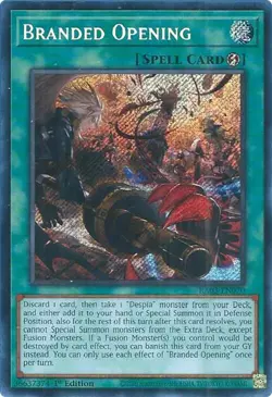 Quarter Century Bonanza #RA03-EN070 Branded Opening (Secret Rare) - Image 1