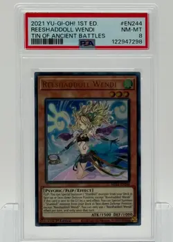 2021 Yu-Gi-Oh! #EN244 1st Edition Holo - Reeshaddoll Wendi - Tin of Ancient - Image 1