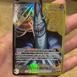 Gecko Moria - OP14-080 (Alternate Art) OP14-080 The Azure Sea's Seven Foil - Image 1