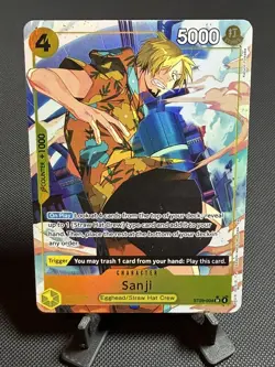 One Piece TCG Sanji ST29-004 Full Art Starter Deck 29 Egghead Alt Art ⭐ (2) - Image 1