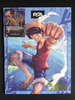 One Piece Monkey D. Luffy OP05-060 | PSA Magazine Exclusive Promo w/Magazine - Image 1