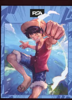 One Piece Monkey D. Luffy OP05-060 | PSA Magazine Exclusive Promo w/Magazine - Image 4