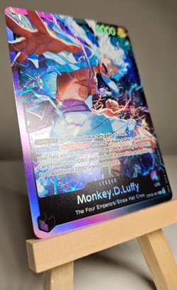 One Piece - Monkey.D.Luffy Foil OP09-061 - Pack Fresh - Image 3
