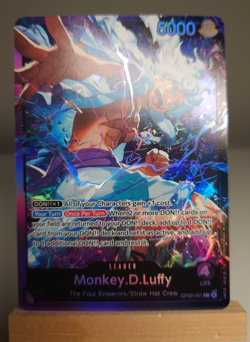 One Piece - Monkey.D.Luffy Foil OP09-061 - Pack Fresh - Image 5