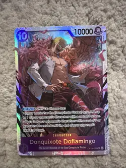 One Piece THE AZURE SEA'S SEVEN - DONQUIXOTE DOFLAMINGO SR OP14-069 ENGLISH CCG - Image 1