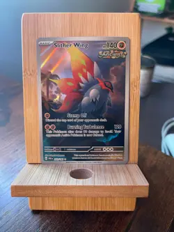 Pokemon TCG Slither Wing Illustration Rare Holo Card 203/182 Sv04: Paradox Rift - Image 1