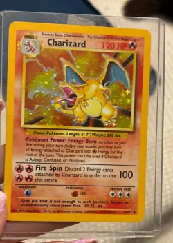 Pokemon Charizard 004/102 Base Set Holo Rare 120 HP Card by The Pokemon Company - Image 1