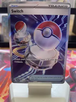 Pokemon Switch Me02: Phantasmal Flames Ultra Rare Holo Trainer Card 123/094 - Image 1